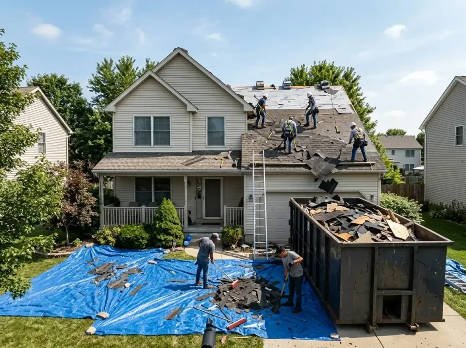 roof-replacement-debris-remova-004 — frequently asked questions, Cheapest Dumpster Rentals in Barnwell, SC